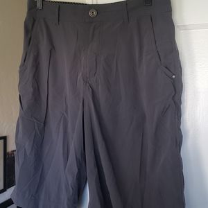Lululemon grey shorts.